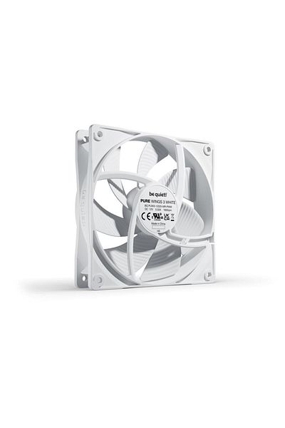 Be Quiet! Ventilator be quiet! Pure Wings 3, 120mm, 2100 rpm, PWM High-Speed (Alb)