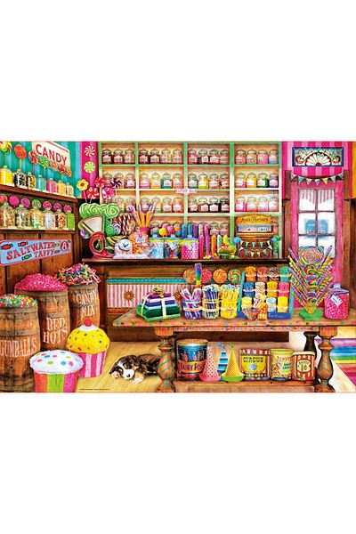 EDUCA Puzzle 1000 Pieces Candy Shop 17104