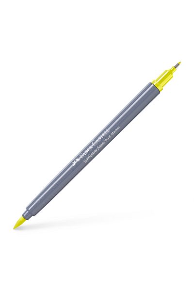 Faber Castell Watercolor Marker Dual Tip Goldfaber Lemon Yellow 205 Faber-Castell