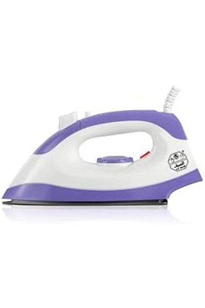 ALSAIF Electric Dry Iron, 1000 Watts With Non-stick Soleplate, Adjustable Thermostat, Power Indicator - Al