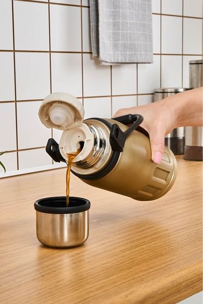 Karaca Adent 800 ml Gold Steel Leak Proof Thermos