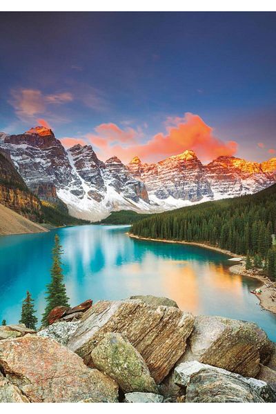 EDUCA Moraine Lake, Banff National Park, Canada 1000 Piece Puzzle
