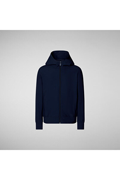 SAVE THE DUCK Çocuk Fermuarlı Sweatshirt Lacivert - Cassius