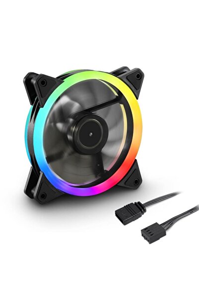 SHARKOON Ανεμιστήρας Sharkoon Shark Blades, φωτισμός RGB, 120 mm, PWM (Μαύρο)