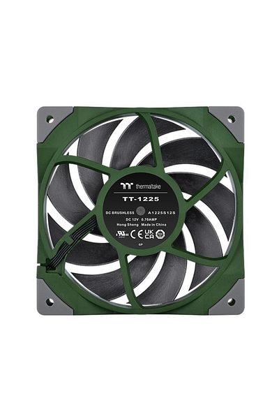 THERMALTAKE Ventilator Thermaltake ToughFan 12, 120mm (Verde)