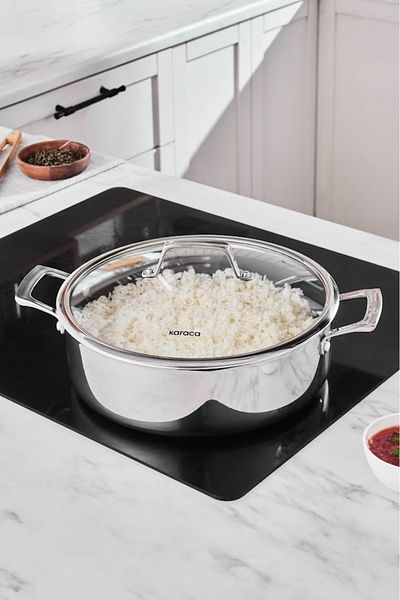 Karaca Plasma Steel 3Ply Carnivorous Cookware 28 cm