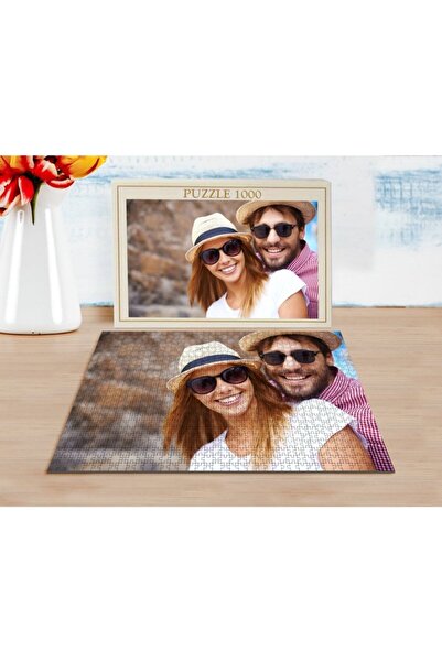 Bk Gift Kişiye Özel Fotoğraflı 1000 Parça Profesyonel Puzzle