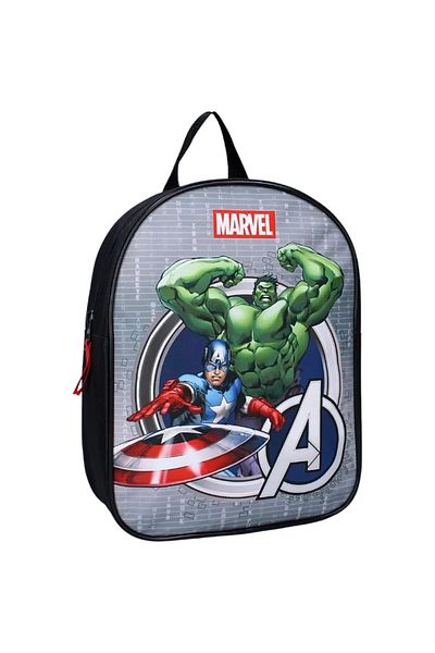AVENGERS Marvel Avengers children's backpack, 1 zipper, 29x22x9 cm, multicolor