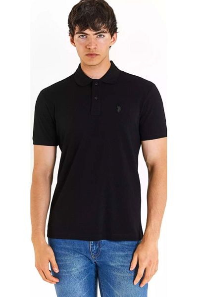 U.S. Polo Assn. Men's T-Shirt U.S. Polo G081Gl011-0- 1792406   Black m Size Fit Miseçit T-Shirt