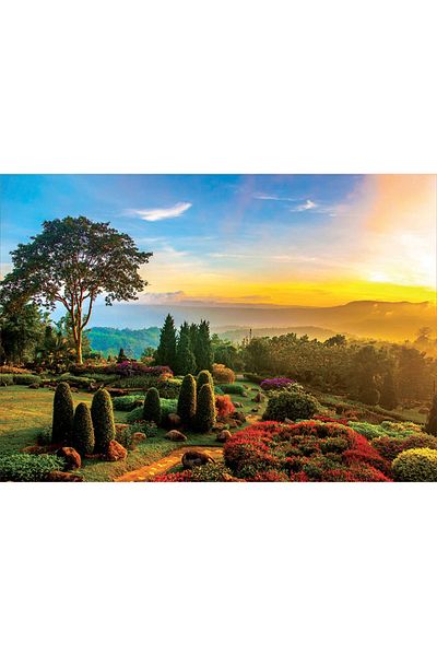 EDUCA Puzzle 1000 Pieces Beautiful Garden 17968