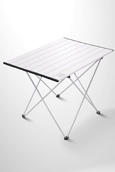 Box&Box Alüminyum, Katlanabilir Kamp ve Piknik Masası, Omuz Askılı Taşıma Çantasıyla ABK B47x66x51 cm