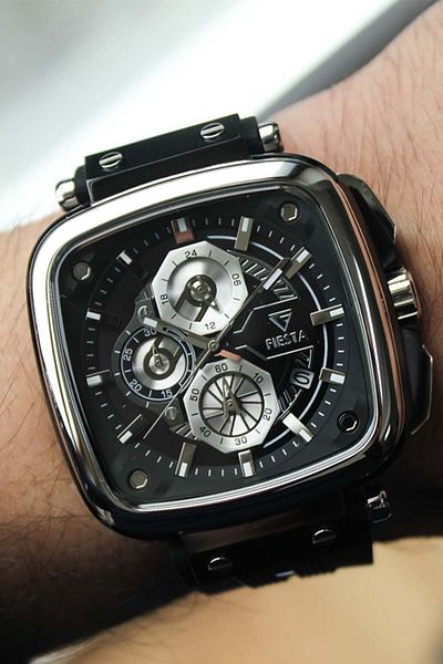 Fiesta Fs 600813   Men's Wrist Watch with Silicone Cord