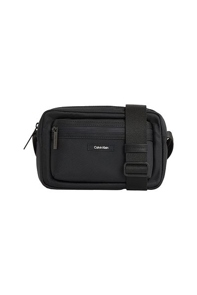 Calvin Klein Black Essential Camera Crossover Bag