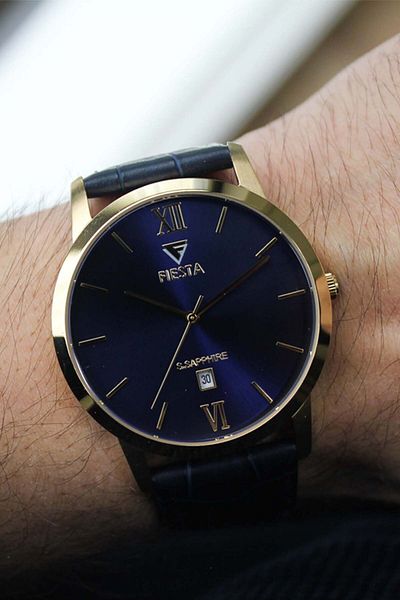 Fiesta Fs 600789   Men's Wrist Watch with Leather Cord
