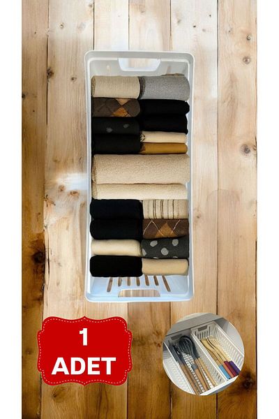 Bayev Clio 1 Piece Modular Towel Organizer Socks Underwear Drawer Organizer