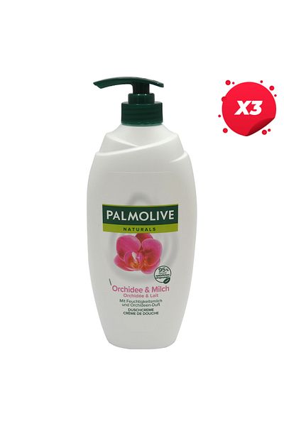 Palmolive X3 - PALMOLIVE SHOWER GEL PUMP 750ML ORCHID