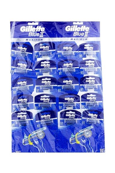 Gillette 20 X4 Pieces Blue 2 Maximum Color Charts