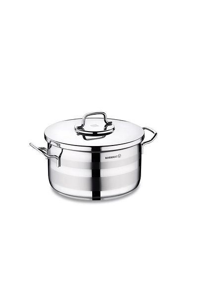 KORKMAZ Astra 2 Stainless Steel Pot, Size 20