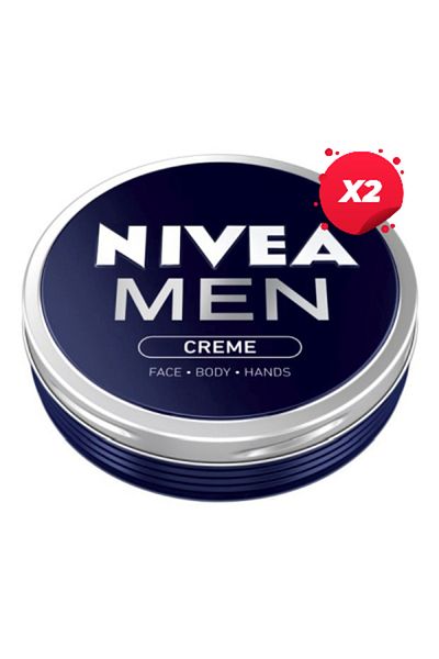 NIVEA X2 - NIVEA CREAM 75ML MEN MOISTURIZING