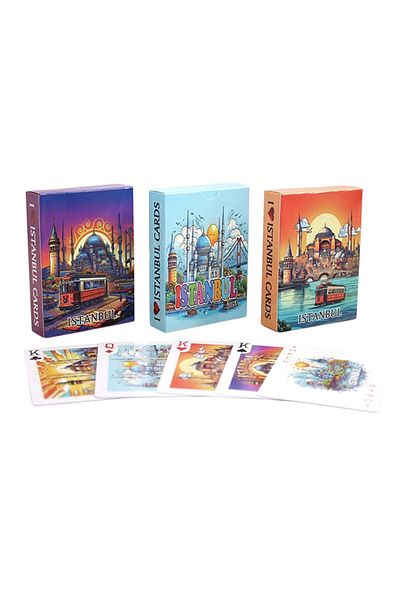 HEDİYE FİKRİ Istanbul Themed Card Game 9 cm