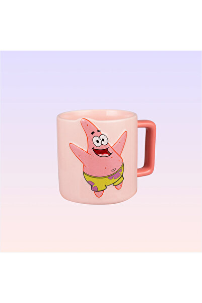 NİCKELODEON Sünger Bob Kare Pantolon Patrick Baskılı Seramik Kupa