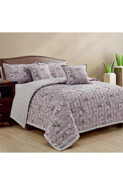 Mark Summer double compressed microfiber mattress to give you elegance, size 230*250 cm