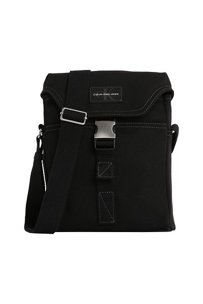 Calvin Klein Calvin Klein Black Workwear Ut Flap Reporter Crossover Bag