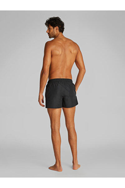 Calvin Klein Calvin Klein Men Pvh Black Short Drawstring Boardshorts
