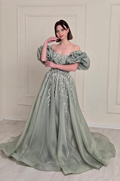 Yonca Moda Evi MIX-COLOR Özel Tasarım Abiye 4374