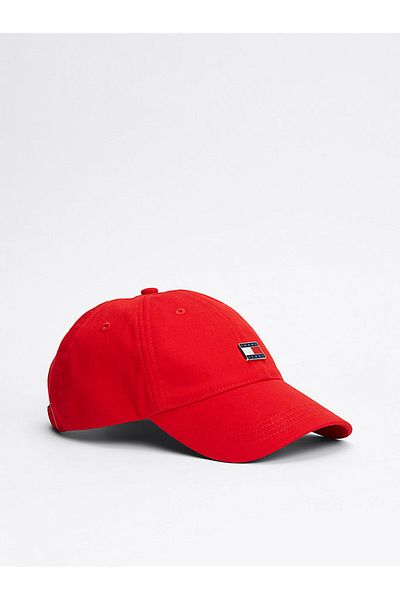 Tommy Hilfiger Women's Red Hat with Logo