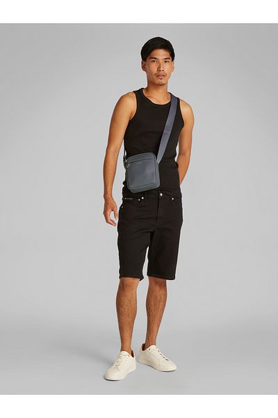 Calvin Klein Gray Must Reporter Crossover Bag