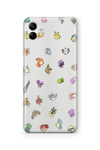Multitronic Pokemon Design Printed Transparent Case Compatible with Samsung G...