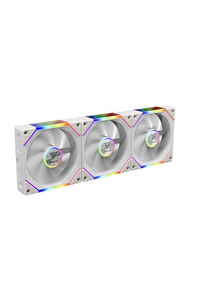 gamdias Ventilator Gamdias Aeolus P2 1203, 3 x 120mm, aRGB (Alb)