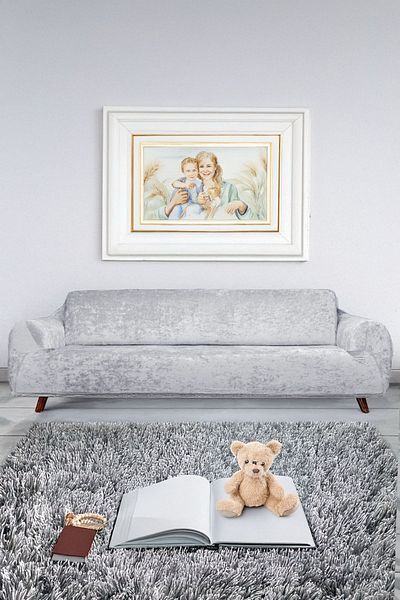 özzade 3-Seater Sofa Cover with Velvet Rubber |   Sofa Cover |   Sofa Bed Cover Case