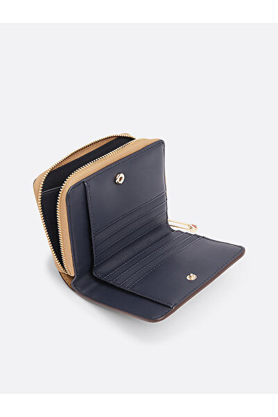 Tommy Hilfiger Th Soft Logotape Med Za Women's Brown Wallet Aw0Aw16917Rbc