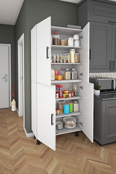 ERİZA Çok Amaçlı Dolap Mutfak Balkon Kiler Banyo Dolabı (KİLER.CODE.4)