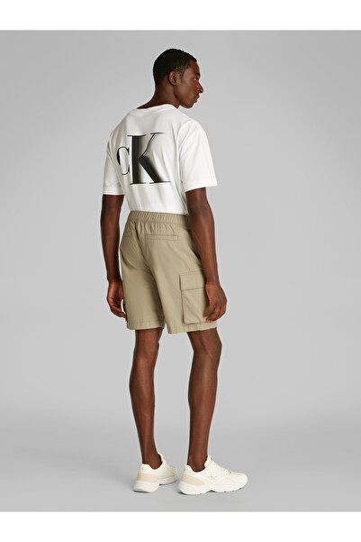 Calvin Klein Calvin Klein Men Stone Gray Washed Cargo Short