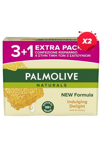 Palmolive X2 - PALMOLIVE SAPUN 4BUCX90G INDULGING DELIGHT