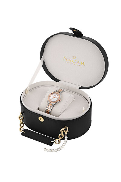 Nacar Nc34-39B763-Ewms Special Bag Boxed Women's Wrist Watch