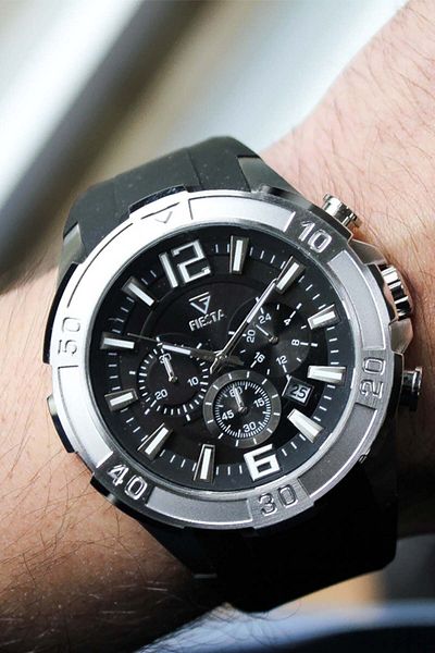 Fiesta Fs 600543   Men's Wrist Watch with Silicone Cord