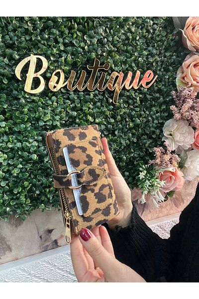 Baykuş Boutique Women's Wallet with Snap Closure Buckle