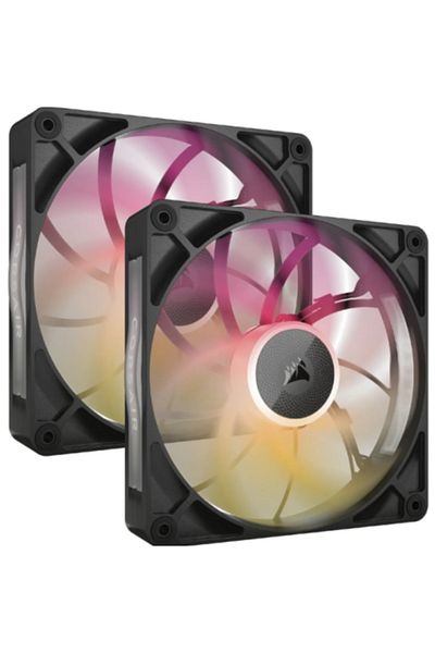 Corsair CORSAIR iCUE LINK RX140 MAX 2x140mm Fans (Black)