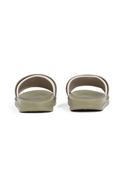Calvin Klein Men Mermaid/Eggshell Rubber Neopren Sliders
