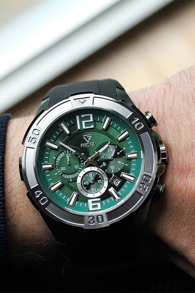 Fiesta Fs 600550   Men's Wrist Watch with Silicone Cord