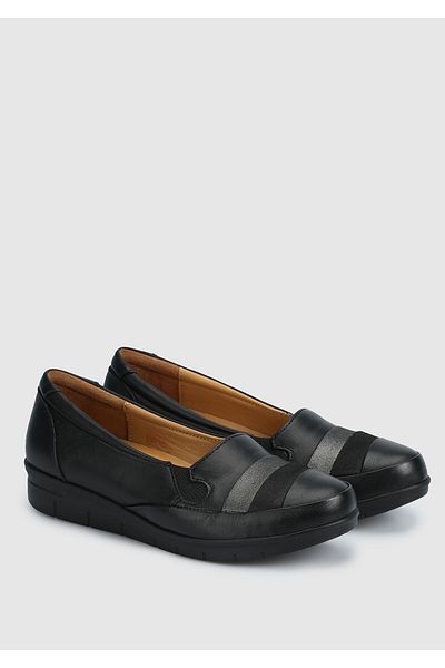 Eclipse Pantofi de dama din piele neagra