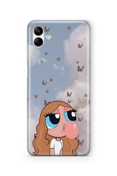 Multitronic Samsung Galaxy A05 Compatible Sky Design Printed Transparent Case