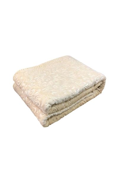 Sarar Gold Embos Single Thick Blanket 2.5 kg 160 X 220