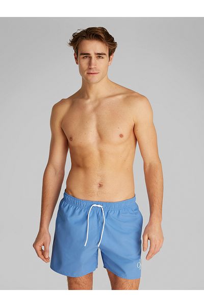 Calvin Klein Men Glacier Medium Drawstring Boardshorts