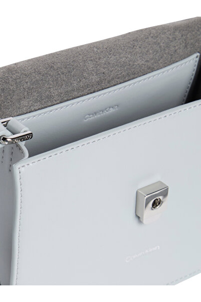 Calvin Klein Gray Linn Top Handle C Crossover Bag