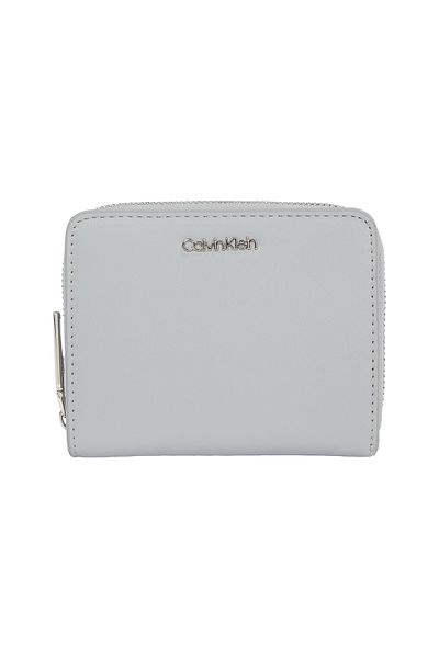 Calvin Klein Women Mirage Gray Must Medium Zip Around Wallet